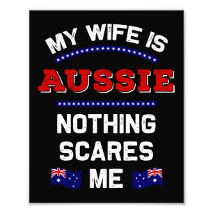 Impression Photo Ma femme est Australienne sous la monarchie Austra