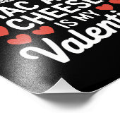 Impression Photo Mac Et Fromage Valentine Mac n Cheese Lover Cadeau (Coin)