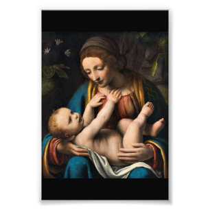 Impression Photo Madonna med Kristusbarnet