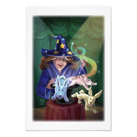 Impression Photo Magic Act Rabbits du Casquette (Devant)