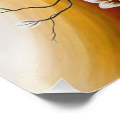 Impression Photo magnolien, acrylique (Coin)