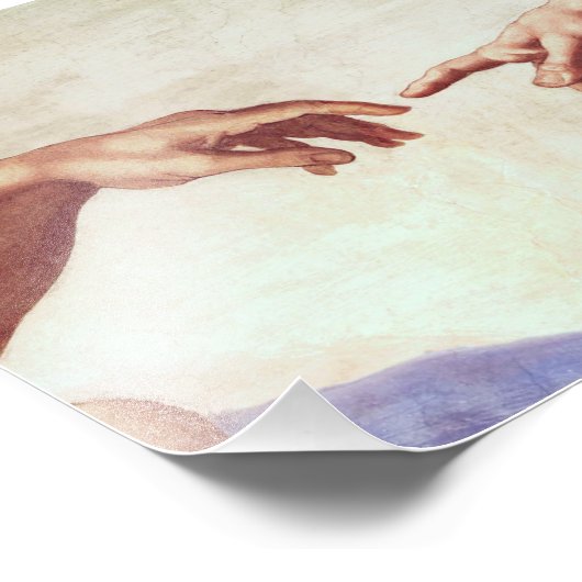 Impression Photo Mains Michel-Ange (Coin)