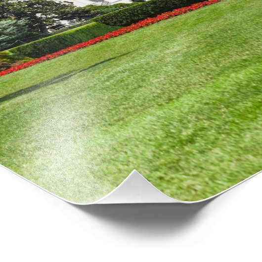 Impression Photo Maison Blanche 1 (Coin)