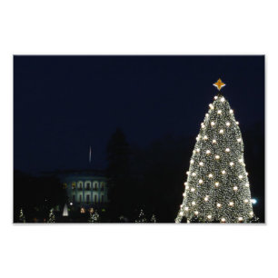 Impression Photo Maison Blanche et Fête nationale des arbres de Noë