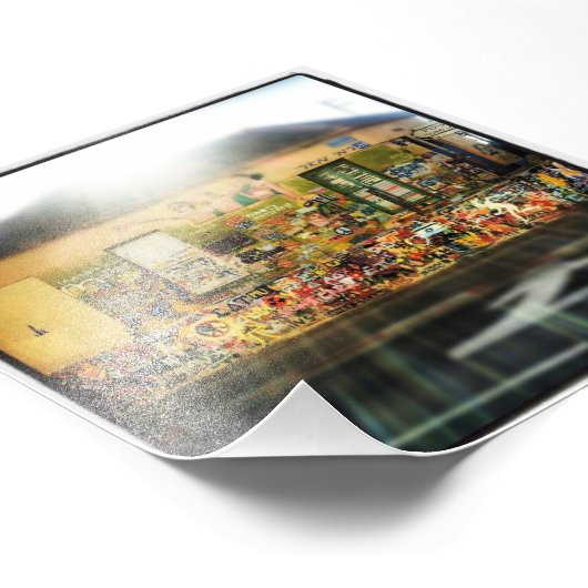 Impression Photo Maison colorée (Coin)