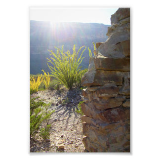 Impression Photo Maison en plastique, Big Bend National Park, Texas