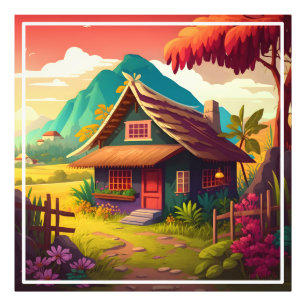 Impression Photo Maison traditionnelle philippine-36543