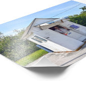 Impression Photo Maître de poste Don à Ochopee, Floride (Coin)