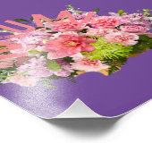Impression Photo Maman ! Fleurs (Coin)