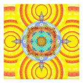 Impression Photo Mandala 7 Chakras (Devant)