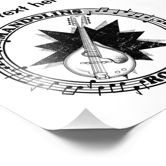 Impression Photo Mandolins Rock (Coin)