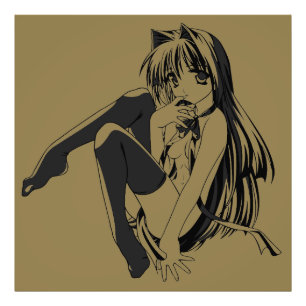 Impression Photo Manga, Chatte Neko Furry Kawaii Loli