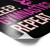 Impression Photo Manger Sommeil Gymnastique Gymnaste Gymnastique Sp (Coin)