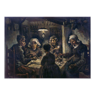 Impression Photo Mangeurs de pommes de terre Van Gogh