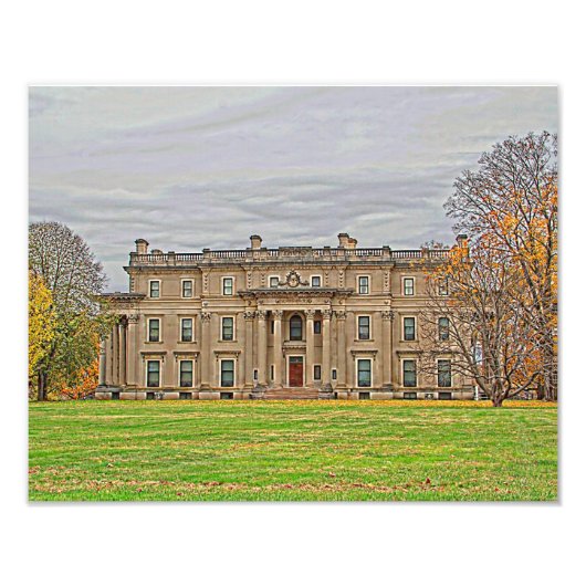 Impression Photo Manoir de Vanderbuilt (Devant)