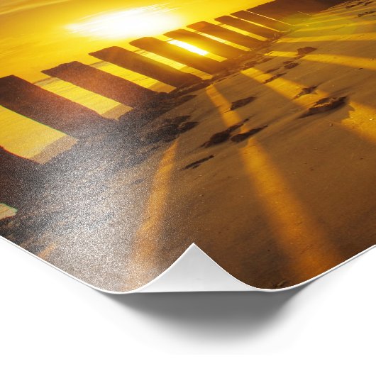 Impression Photo Manzanilla - Côte du Soleil Levant (Coin)