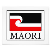 Impression Photo Maori (Devant)
