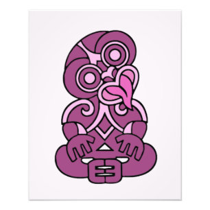 Impression Photo Maori Hei Tiki