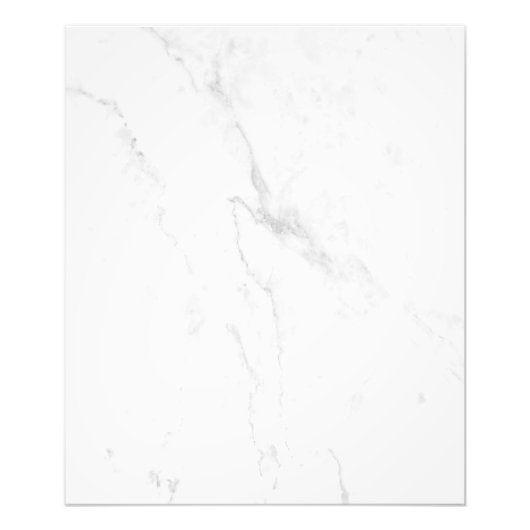 Impression Photo Marbre Blanc (Devant)