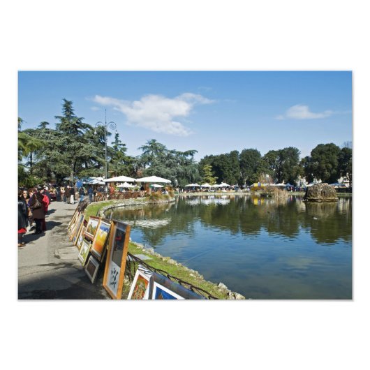 Impression Photo Marché antique, Fortezza Da Basso, (Devant)