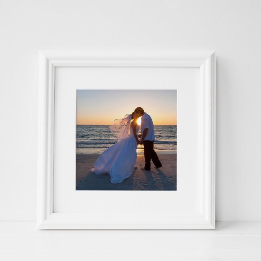 Impression Photo Mariage 8 pouces x 8 pouces