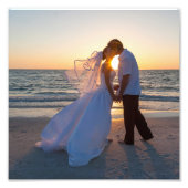 Impression Photo Mariage 8 pouces x 8 pouces (Devant)