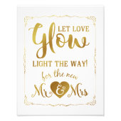 Impression Photo mariage, bâtons, mariage, noir (Devant)