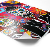 Impression Photo Mariage Dia de los Muertos (Coin)