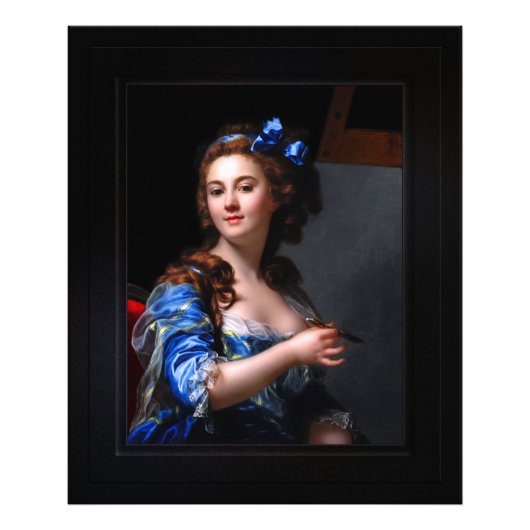 Impression Photo Marie Gabrielle Capet Autoportrait (Devant)