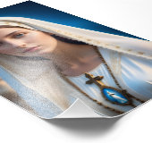 Impression Photo Marie Vierge Jésus (Coin)