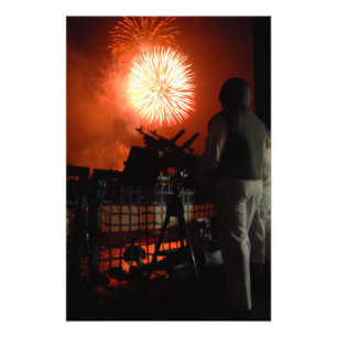 Impression Photo Marines américains Indépendance feux d'artifice da