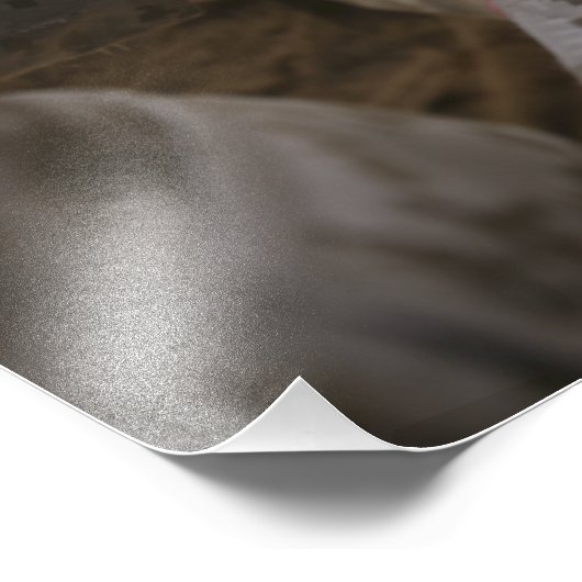 Impression Photo Marines plient un drapeau américain (Coin)