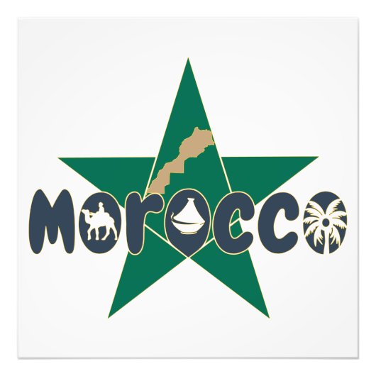 Impression Photo Maroc ; un héritage à posséder fièrement (Devant)