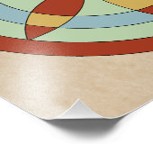 Impression Photo Marque de sortie Suffolk Hexafoil (Daisy Wheel) (Coin)