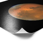 Impression Photo Mars (télescope Hubble) (Coin)