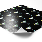 Impression Photo Martini Amateurs Cocktail Verre Bartender Alcool (Coin)