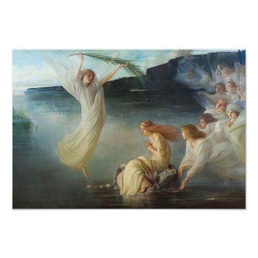 Impression Photo Martyre de Saint Christina par Vicente Palmaroli (Devant)