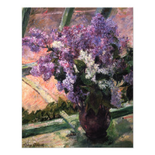 Impression Photo Mary Cassatt - Lilas dans une fenêtre