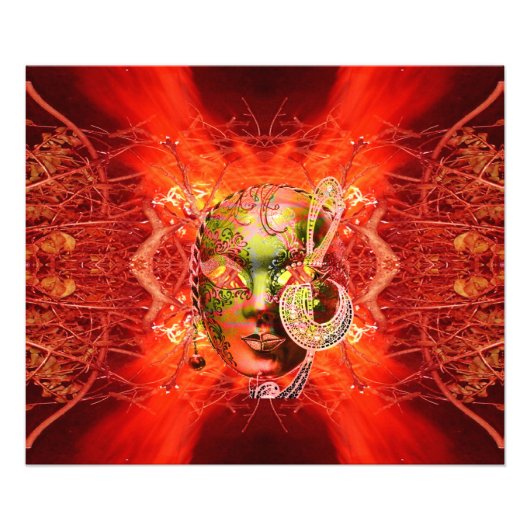 Impression Photo Masque d'incendie (Devant)