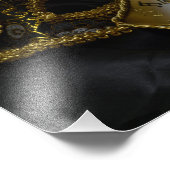 Impression Photo Masquerade de Gold Carnival Ventian (Coin)