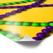 Impression Photo Masquerade de masque violet (Coin)