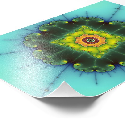 Impression Photo Matilda 1 - Art fractal (Coin)