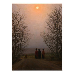 Impression Photo Matin de Pâques par Caspar David Friedrich