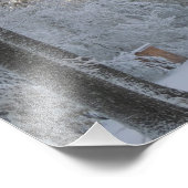 Impression Photo Matin d'hiver en Nouvelle-Angleterre (Coin)