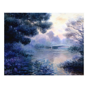 Impression Photo Matin sur la Seine près de Giverny