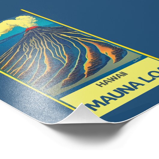 Impression Photo Mauna loa Hawaii (Coin)