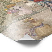 Impression Photo Maurice Prendergast - Le Pont Terrace, Centre (Coin)