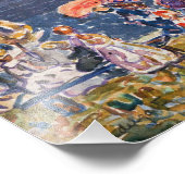 Impression Photo Maurice Prendergast - Sur la plage (Coin)