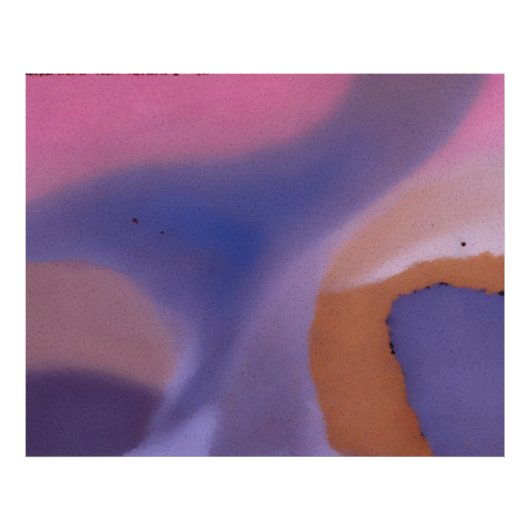Impression Photo “Mauve Mirage Flow” – Abstrait Rose Bleu Pêche (Devant)