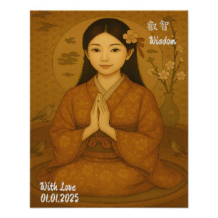 Impression Photo Méditation Zen esthétique personnalisée Art Minuti